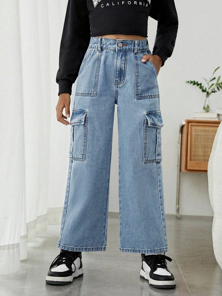 Ladies baggy jeans