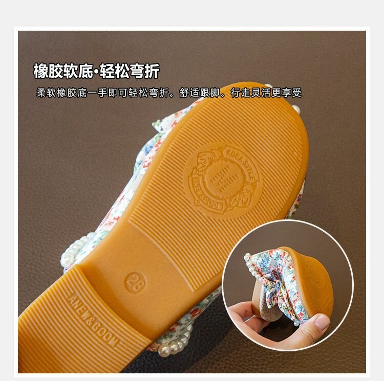 Mistalent Bow-Shaped Baby Girl Slippers