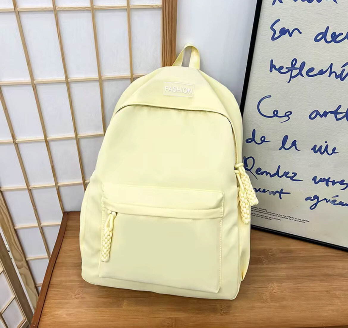 Sac à dos multicolore tendance