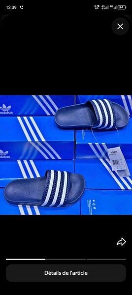 Sandales de sport bleues