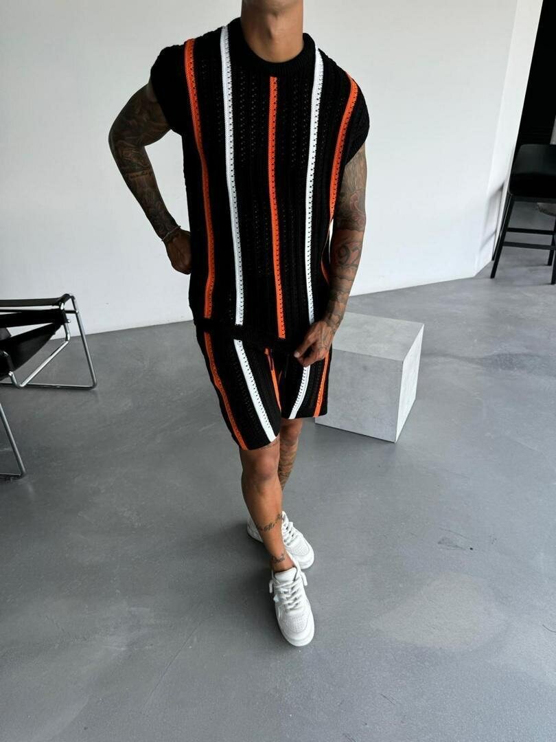 Set de vêtements d'été à rayures