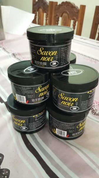 6 boîte du savons noir