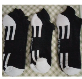 3 Pairs of Multi-colored Sports Cotton Women's/MEN's Socks with a plunging boat neck and Short Ankles