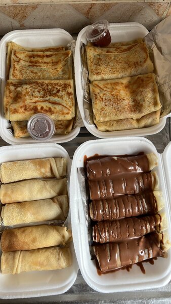 Crêpes salées et sucrées