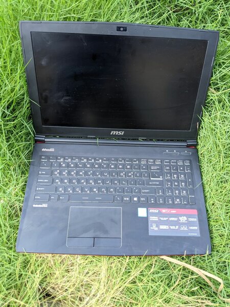 MSI Gaming laptop GE62 6QD