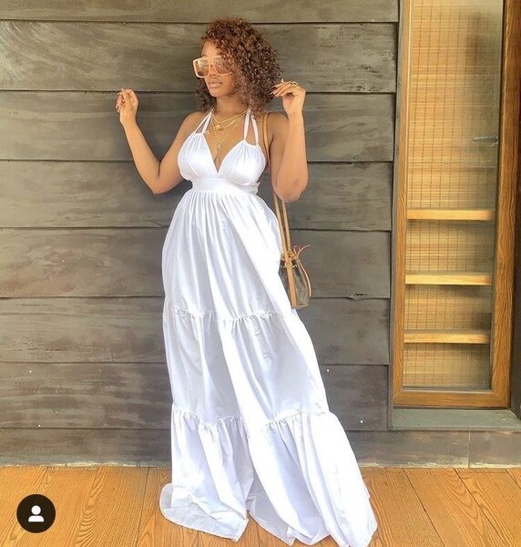 Robe longue d'été chic