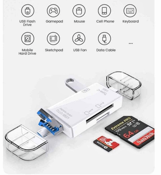 Mobile phone OTG/card reader