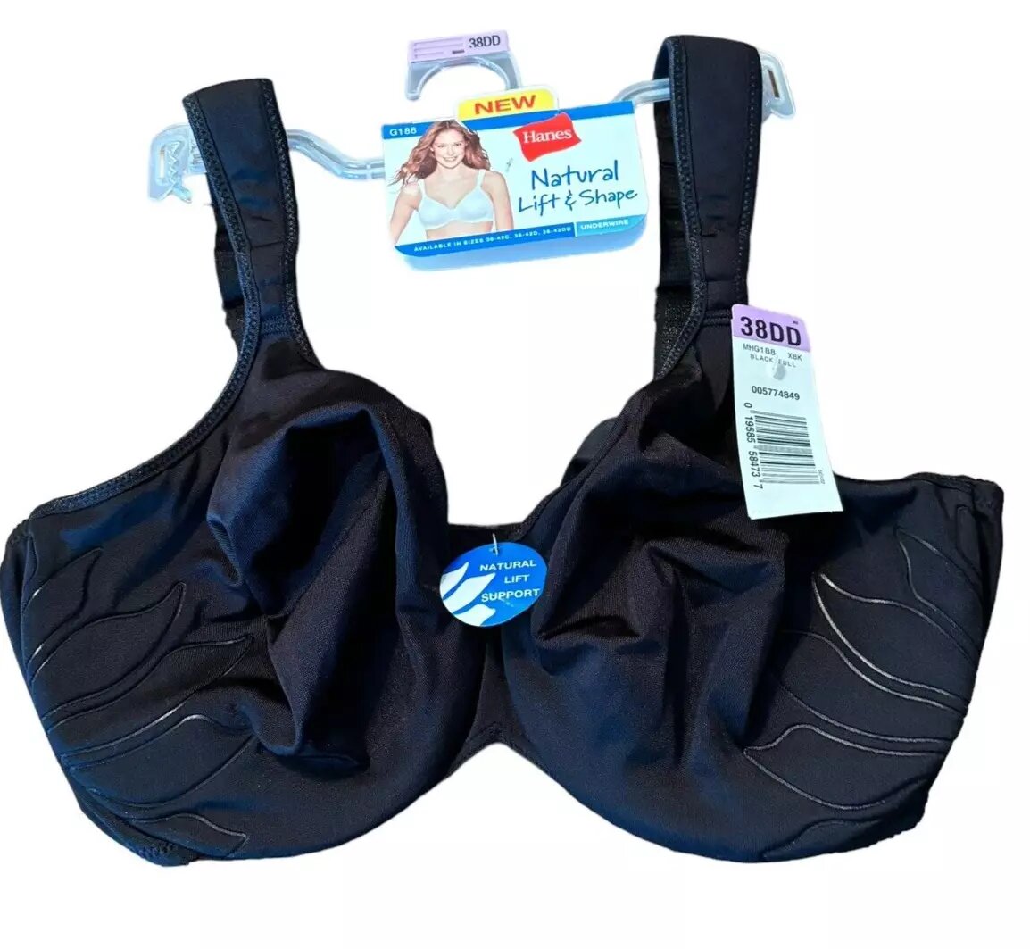 Hanes Seamless Underwire Bra  Size 40C