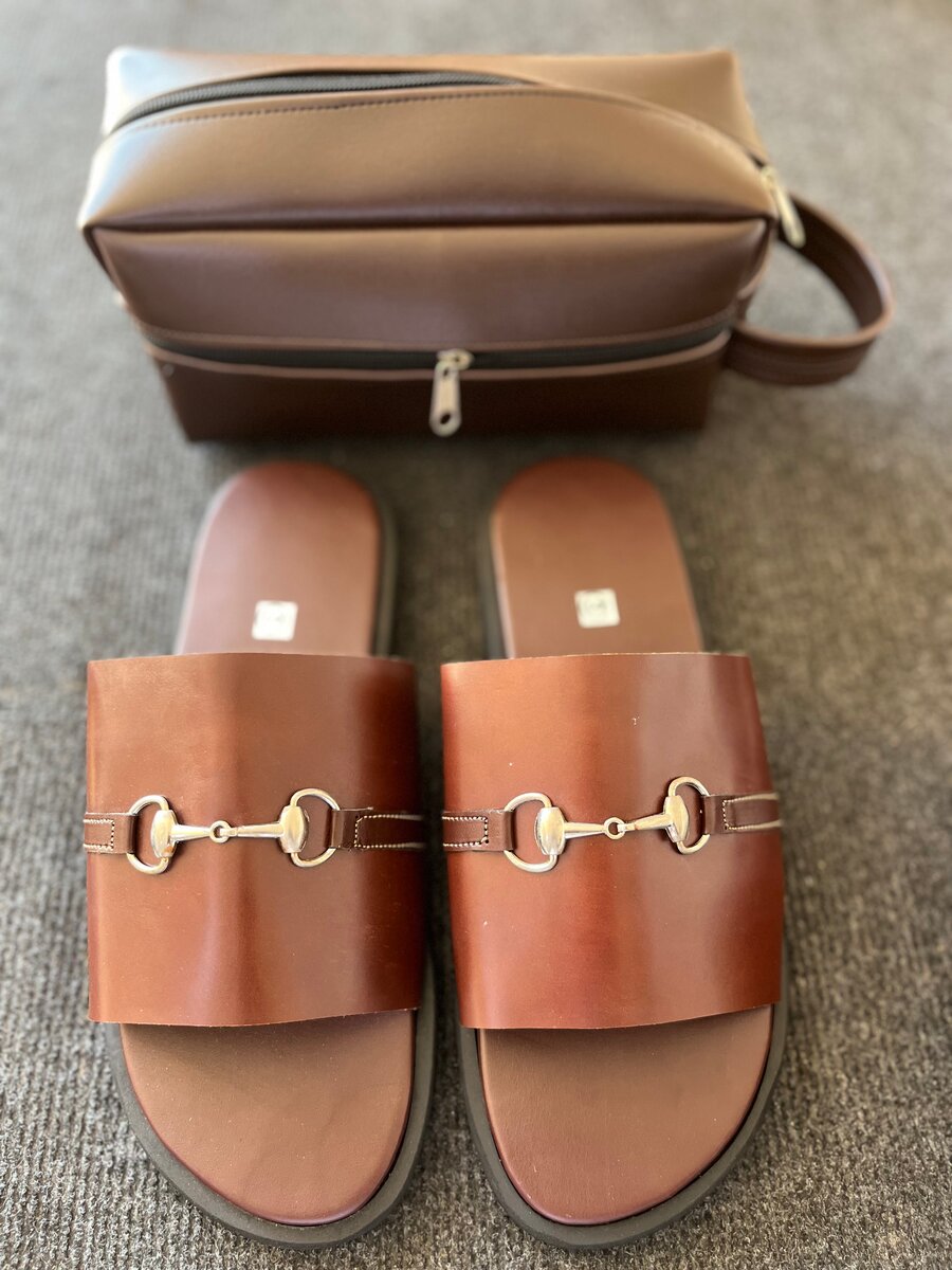 Sandales en cuir élégantes