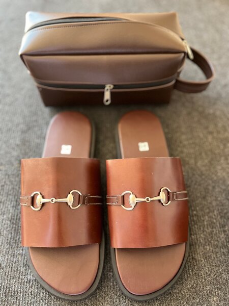 Sandales en cuir élégantes