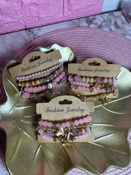 Bracelets rose (1 lot)