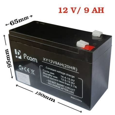 Batterie onduleur 12v9ah