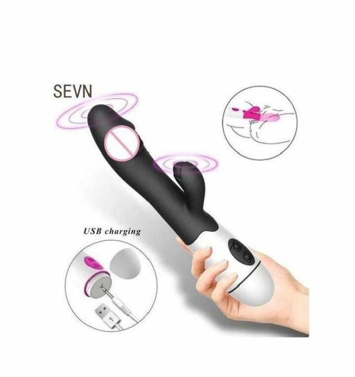 Vibromasseur Double Stimulation Rechargeable