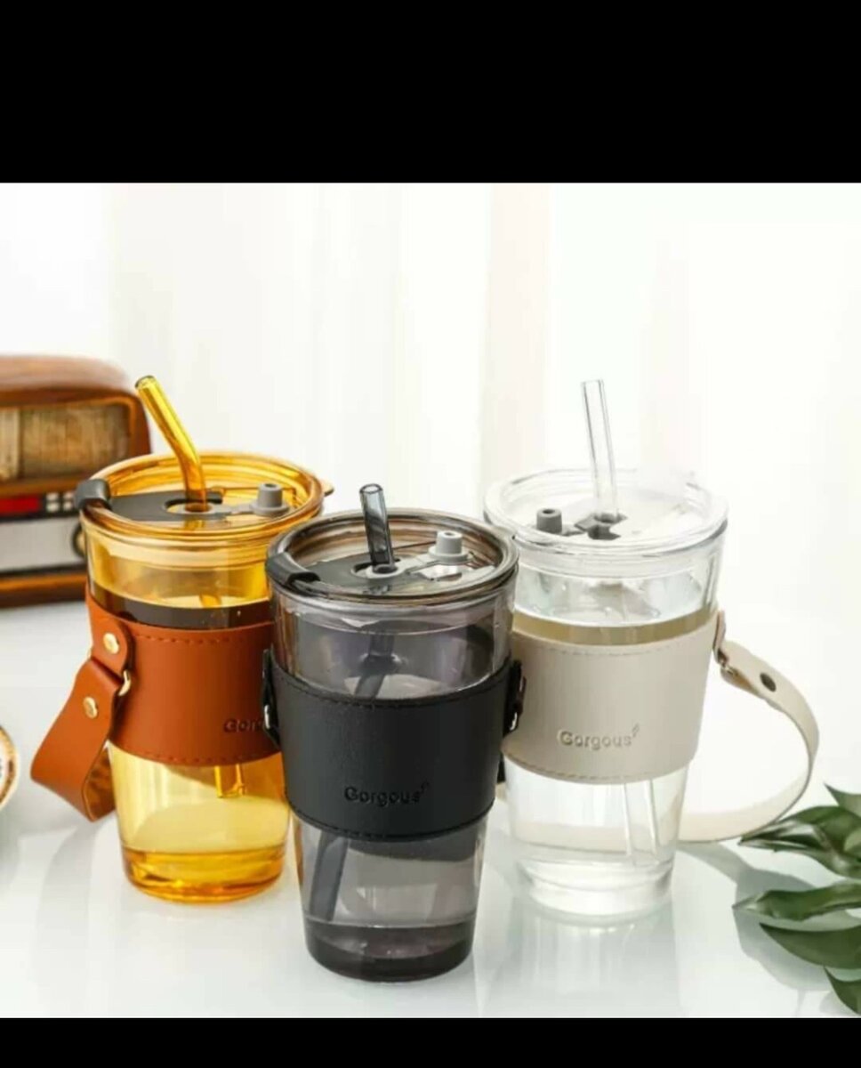 Gobelet réutilisable avec poignée