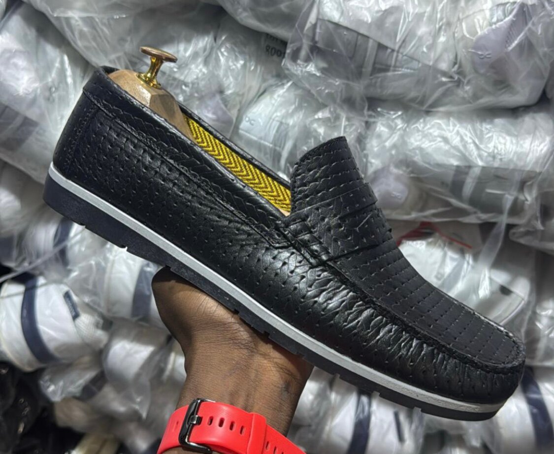 Mocassins en cuir élégants