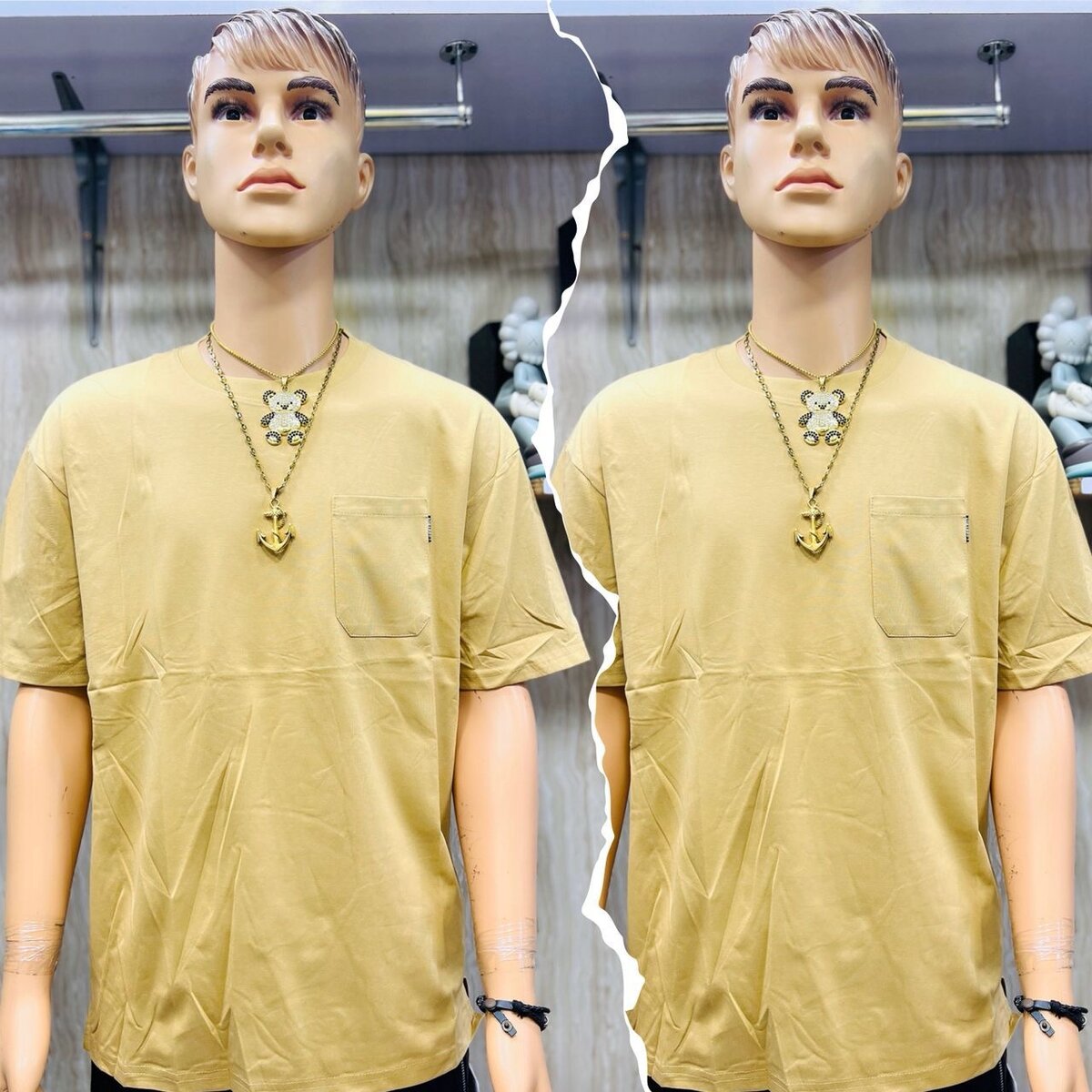 T-shirt homme imprimé mode