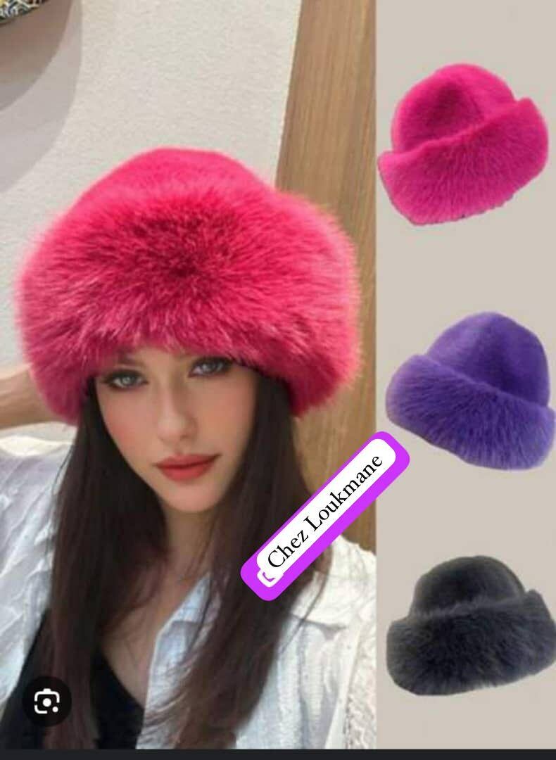 Chapeau fourrure tendance