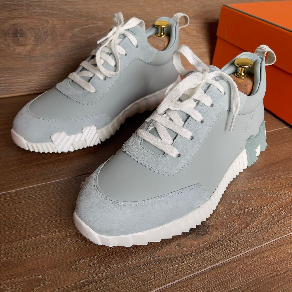 Baskets tendance multicolores