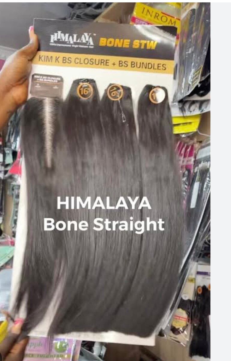 Himalaya Bone Straight Hair Bundle