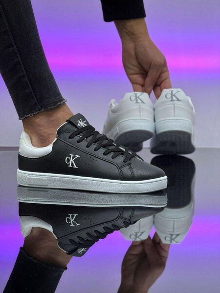 Sneakers en cuir élégantes