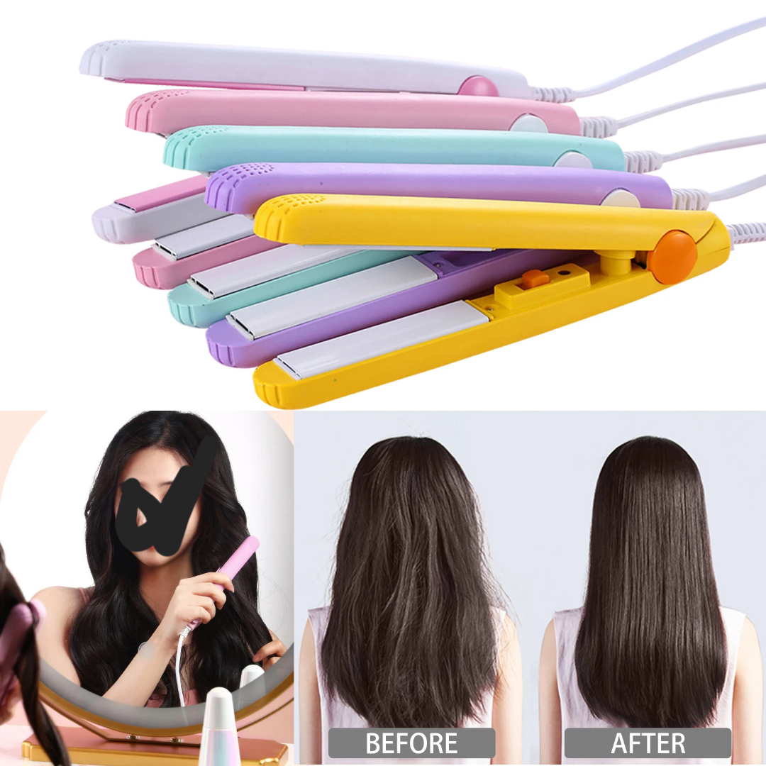 Mini Lisseur de Cheveux Portatif