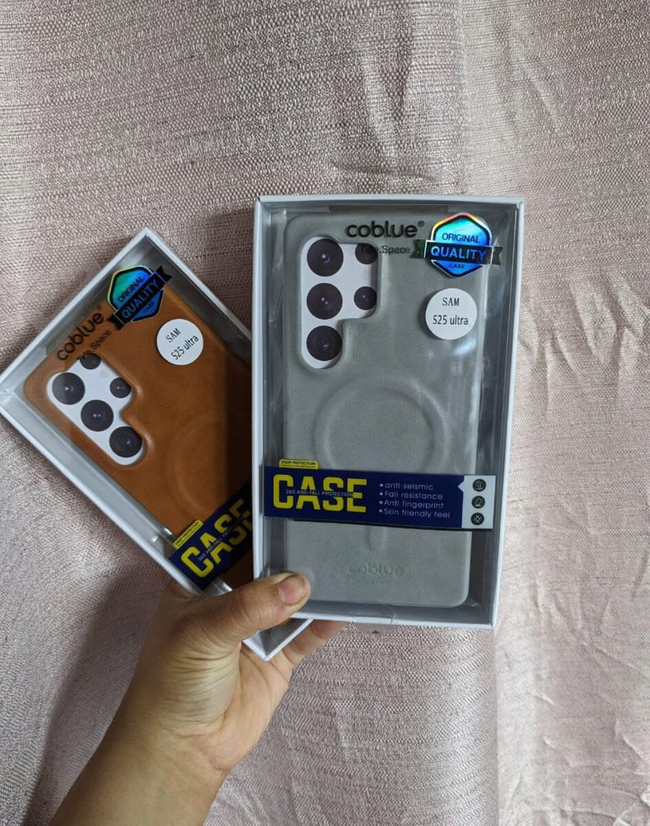 Coque en cuir pour Samsung