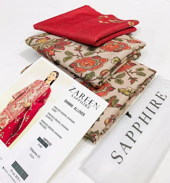 Shirt, trousers and duppata