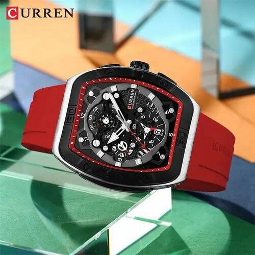 Montre Sportive Homme Rouge