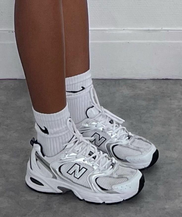 Baskets blanches New Balance