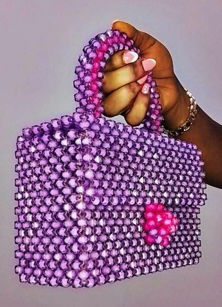 Handmade Beaded Handbag