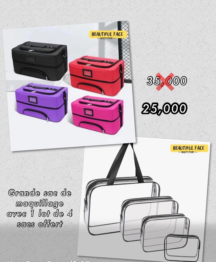 Sac de Maquillage Professionnel