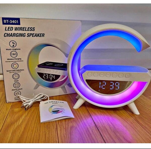 LED Wireless Charging phone Speaker