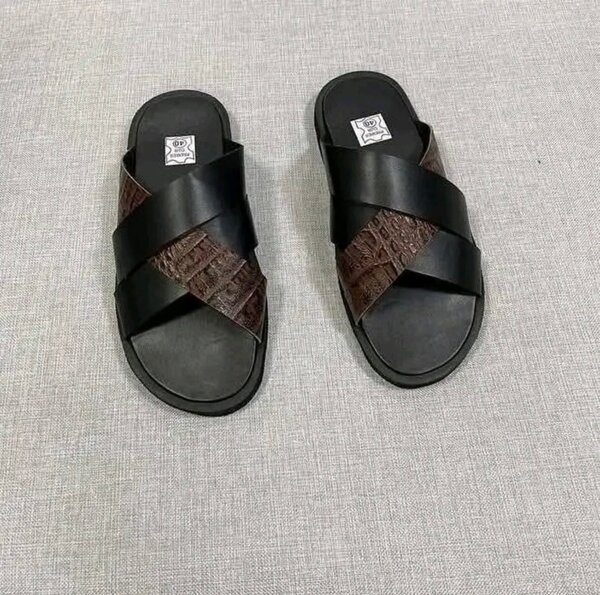 Sandales croisées confortables