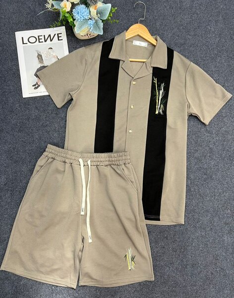 Ensemble détente beige et noir