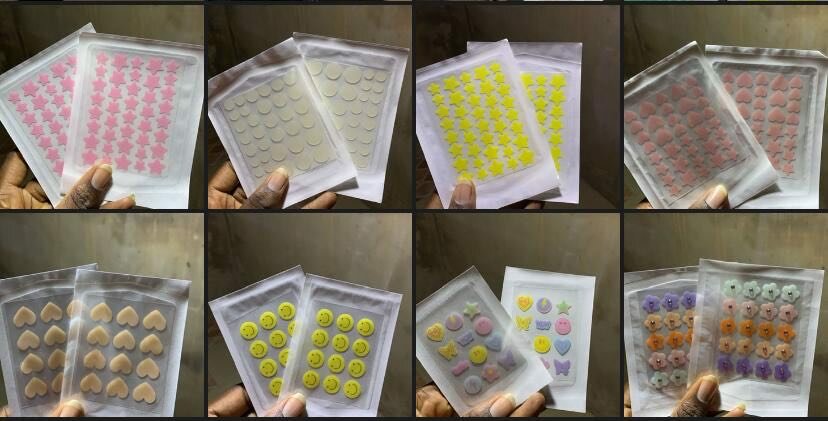 Pimple patch stickers