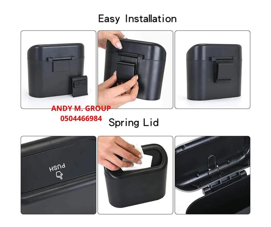 Poubelle Compacte Voiture