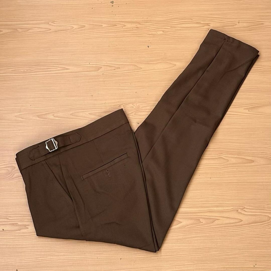 Adjustable Material Trousers