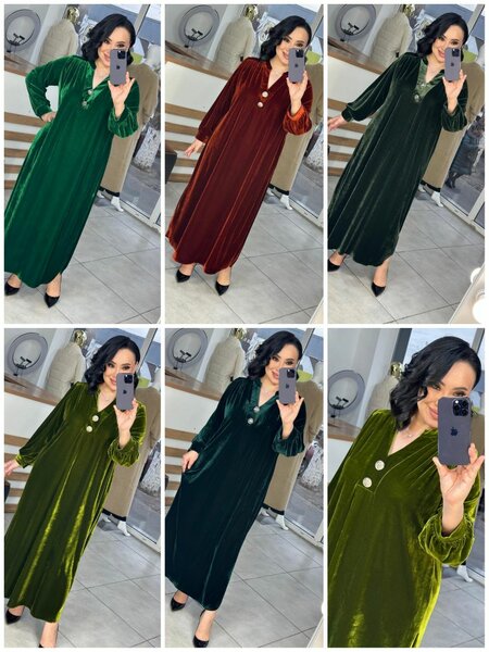 Платье бархат