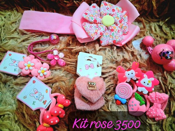 Accessoires cheveux roses
