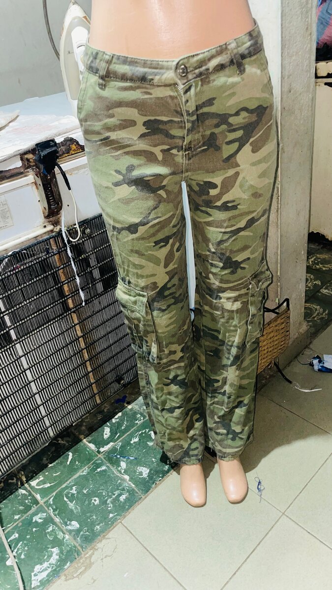 Pantalon Cargo Femme