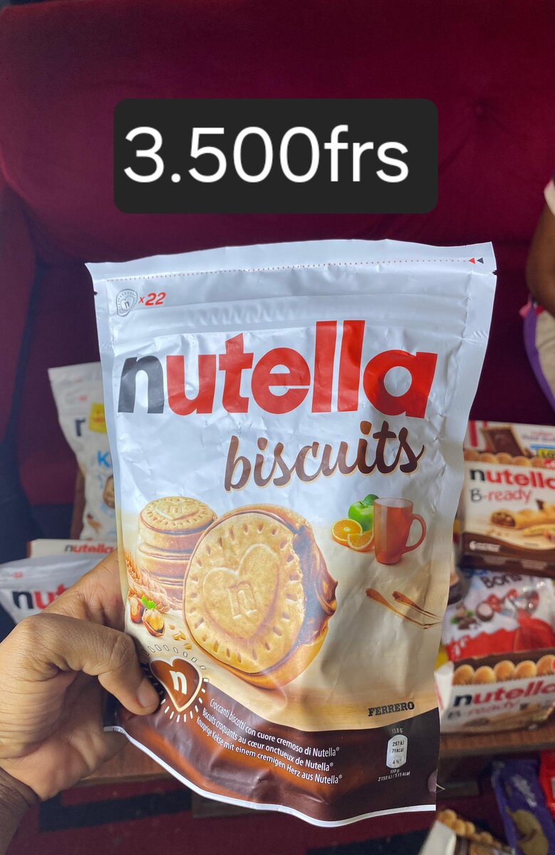 Biscuits Nutella Délicieux