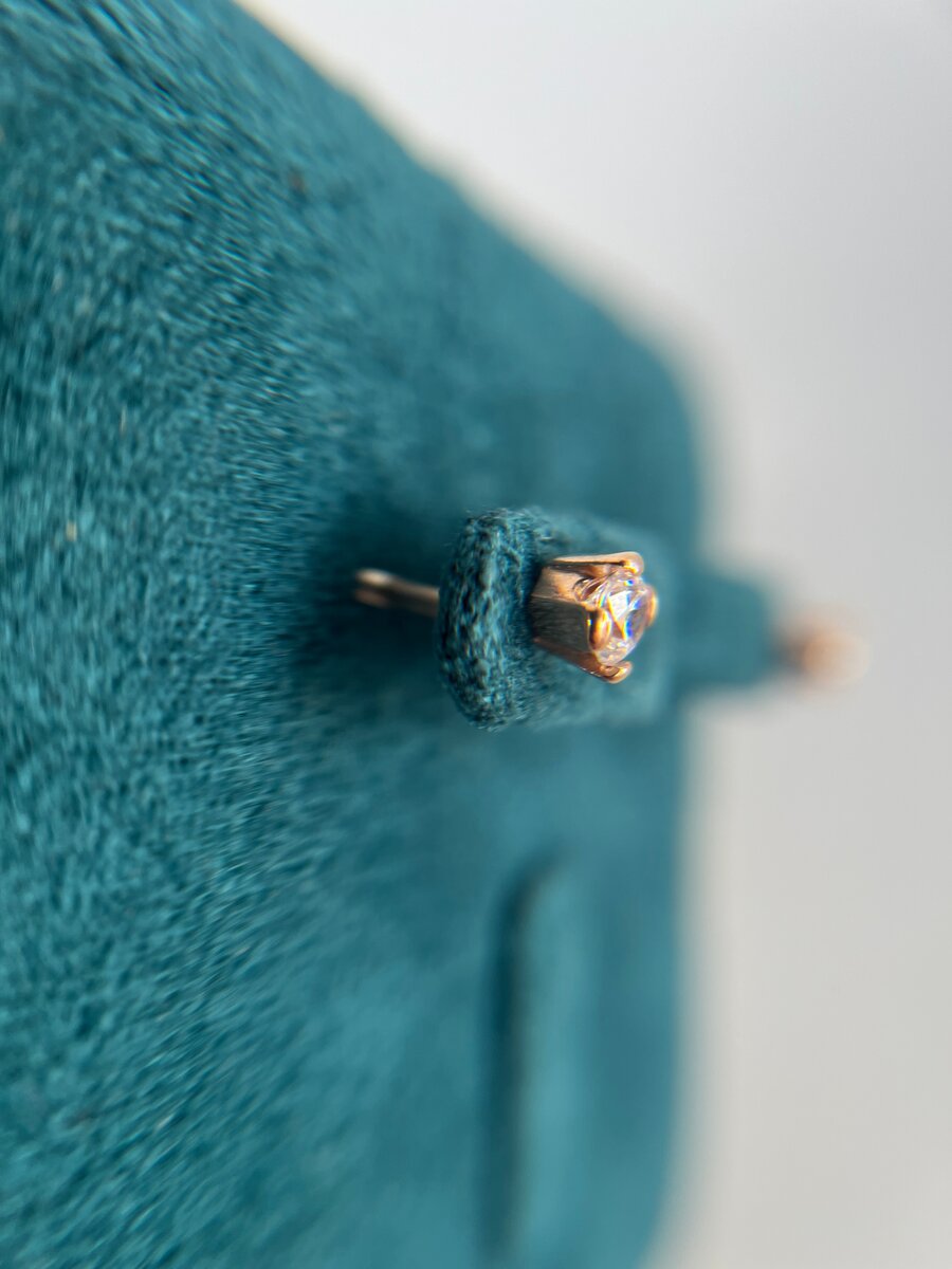 Boucle de piercing en argent