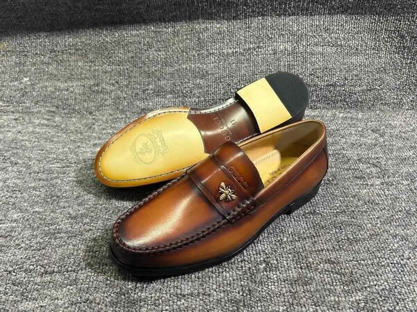 Mocassins en cuir pour homme