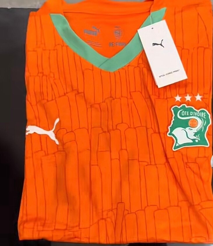Maillot Côte d'Ivoire Officiel
