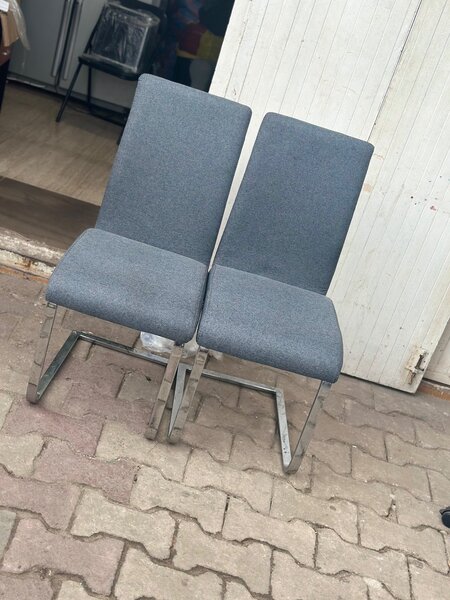 Modern Grey Dining Chairs Set