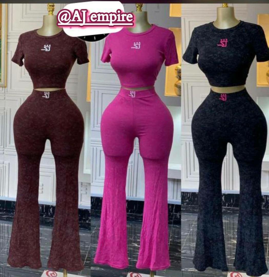 Ensemble de sport femme élégant