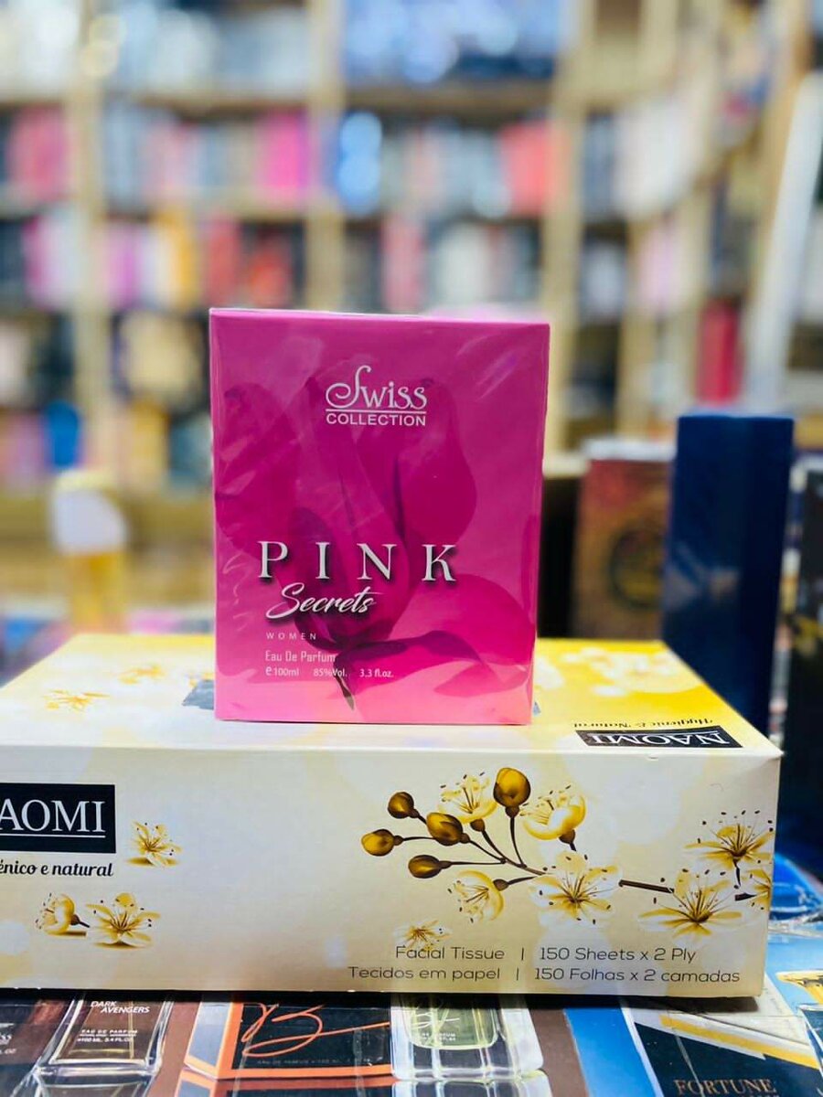 Pink secrets perfume by Swiss collection