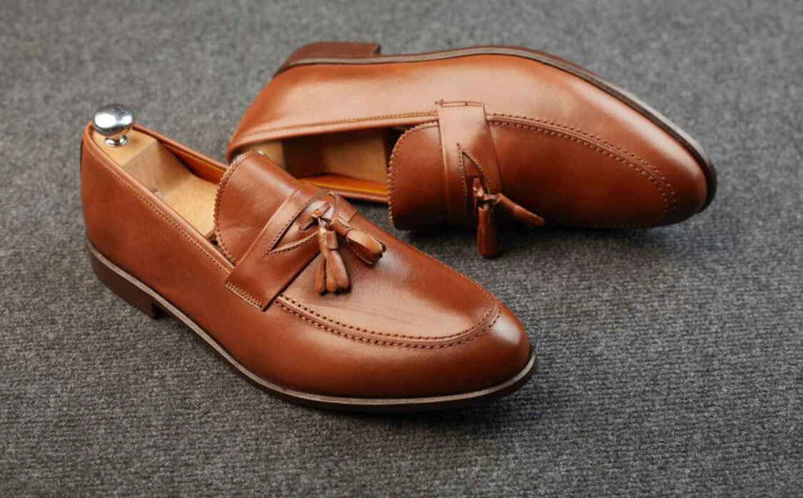 Mocassins en cuir élégants