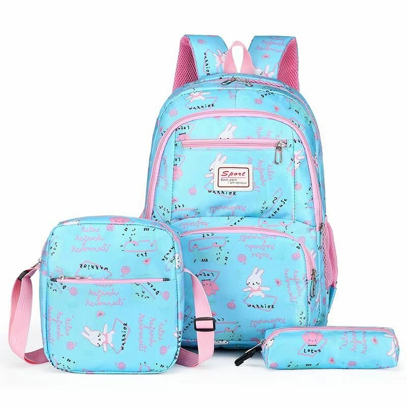 Sac à dos scolaire 3 pièces