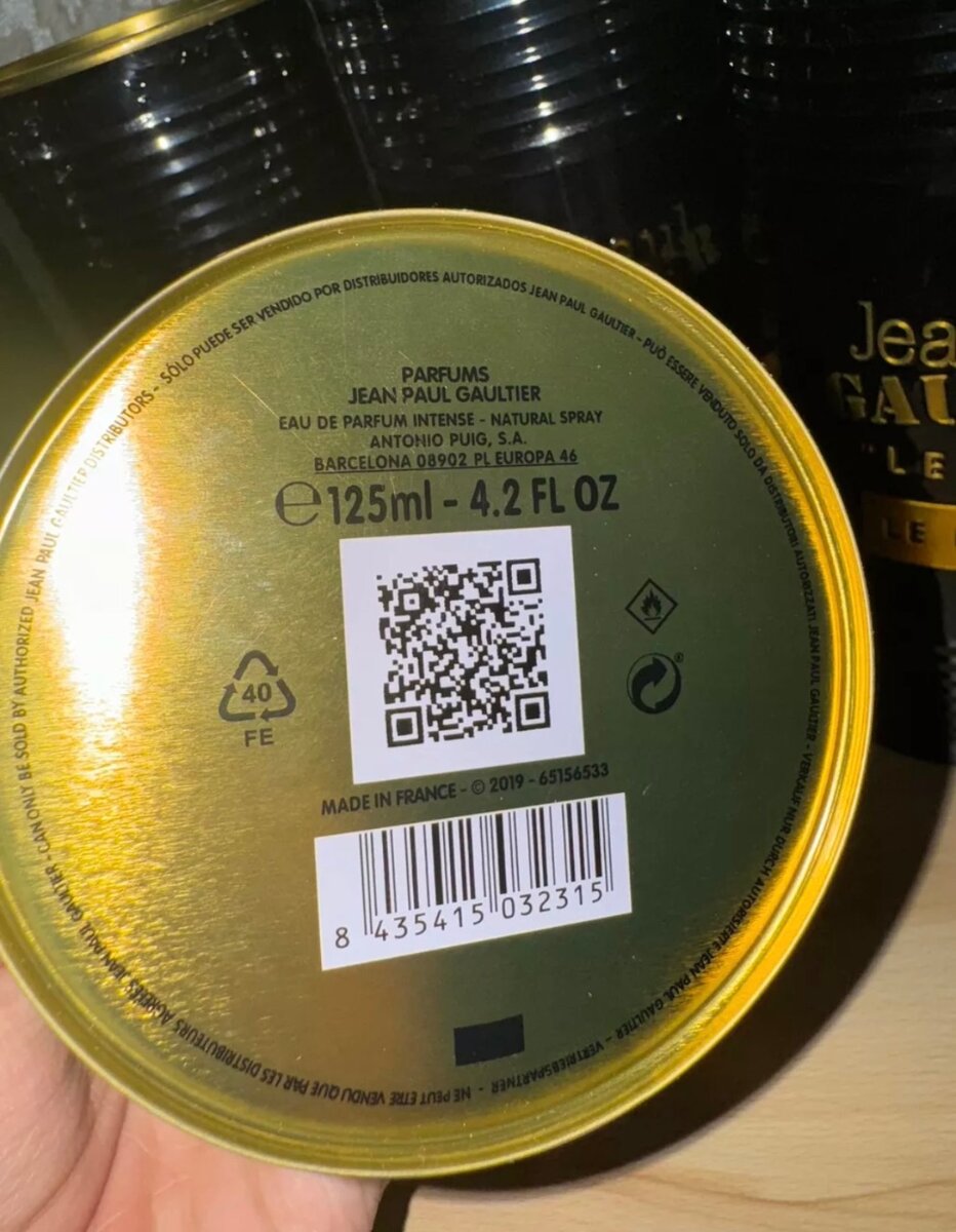 Jean Paul gaultier le male le parfum